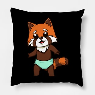 Kawaii Baby Red Panda Pillow