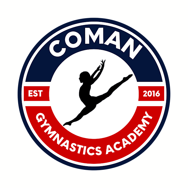 Full Color CGA Logo by Coman Gymnastics 