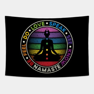 Namaste Chakras Meditation Chakra Alignment Energy Tapestry