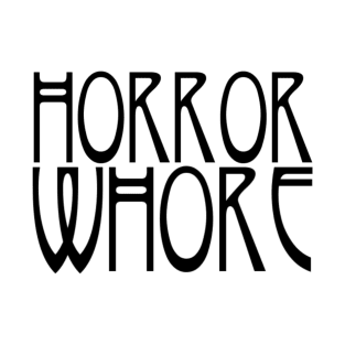 Horror Whore Black T-Shirt