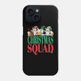 Christmas Squad Friend Family Group Matching Christmas Party Phone Case