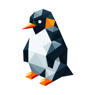 Geometric Penguin 1 T-Shirt