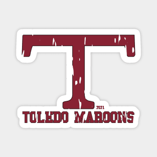 Vintage Toledo Maroons Magnet