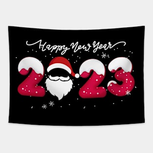Happy New Year 2023 and Merry Christmas Tapestry