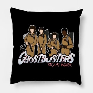 ghostbusters team work Pillow