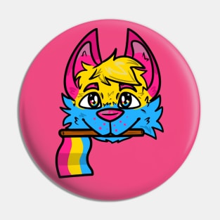 Pan pup pride Pin