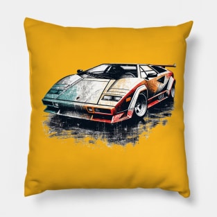 Lamborghini Countach Pillow