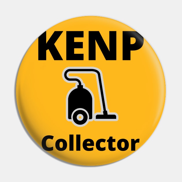 KENP Collector t-shirt Pin by bookspry