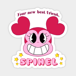 Your best friend, Spinel (color) Magnet