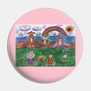 Children's Fantasy Pin