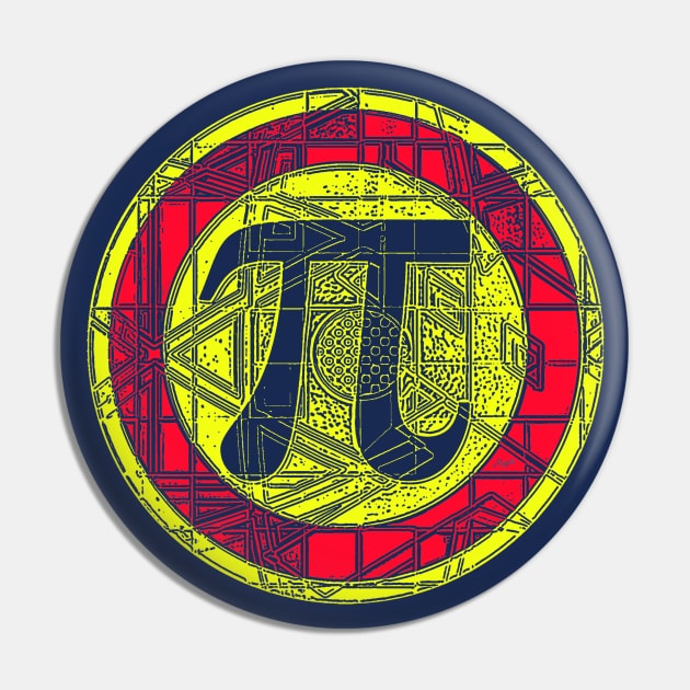 Pi Day Rounds RY Pin by Mudge