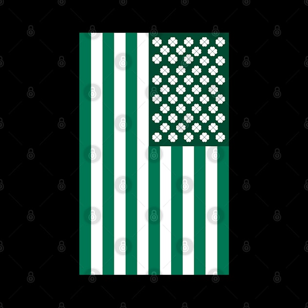 American Flag Saint Patrick's Day by smartrocket