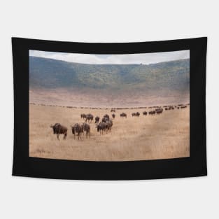 Wildebeest (Ngorogoro Crater) #3 Tapestry