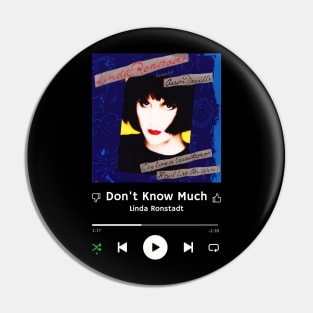 Stereo Music Player - Don't Know Much Pin