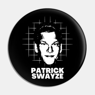 Patrick swayze -> retro style Pin