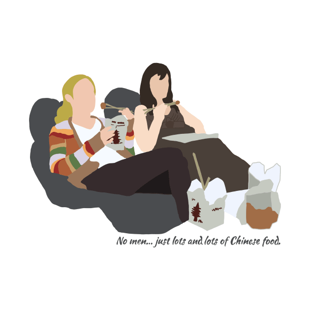 Rory and Paris eat Chinese food by rachaelthegreat