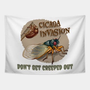 Cicada Invasion Tapestry