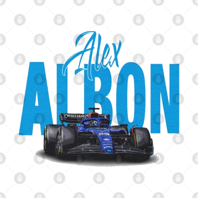 Alex Albon Racing Car by lavonneroberson