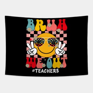 Bruh We Out Teacher, Last Day of School, End of Year Teacher, Bruh We Out, Funny Teacher, Bruh Teacher Tapestry