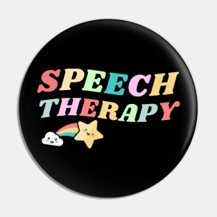 Speech Therapy Pin