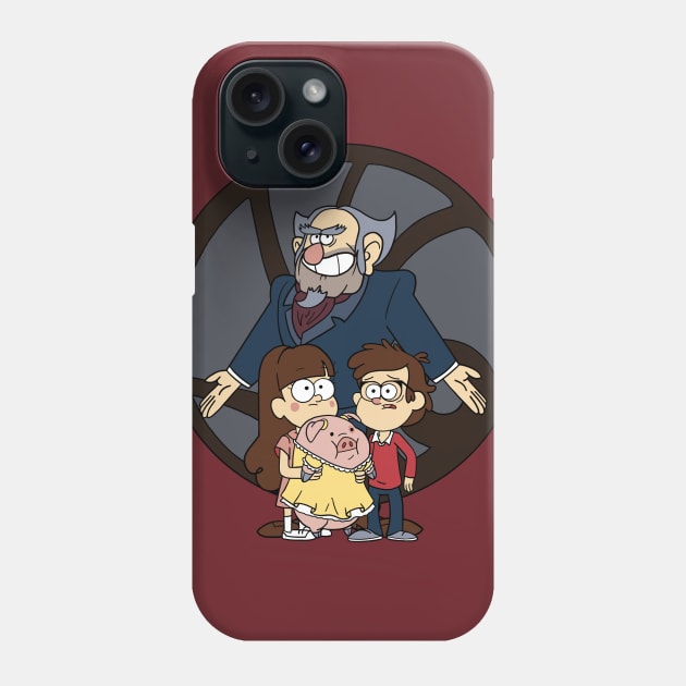 A Gravity of Unfortunate Falls Phone Case by LiBiArt