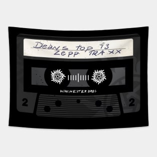 ‘Dean’s Top 13 Zepp Traxx’ - SPN Winchester Bros Tapestry