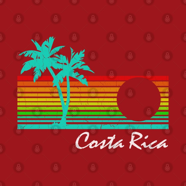 Costa Rica (vintage distressed design) by robotface