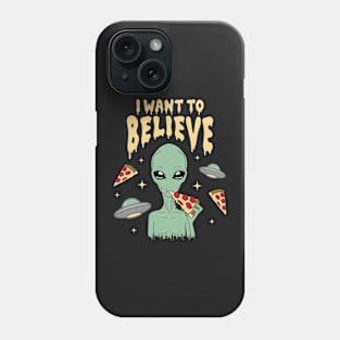 I Want To Believe - Alien Phone Case