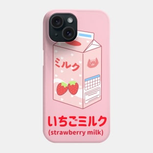 Japanese Strawberry Milk Phone Case