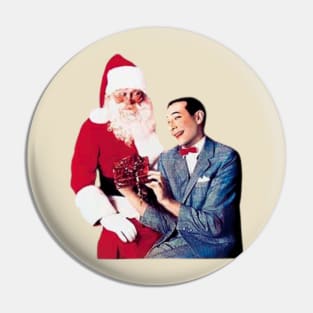 Pee Wee Herman Christmas Gift Pin