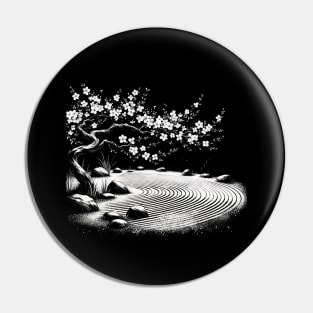 Zen Garden Enlightenment Pin