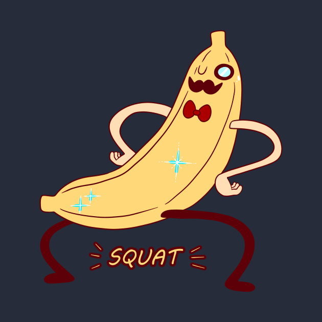 Dapper Banana Squat by saradaboru