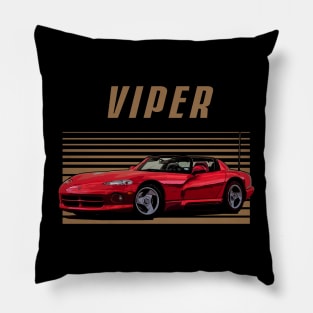 Dodge Viper 1991 Awesome Automobile Pillow