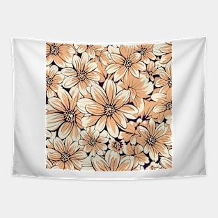 Flowers pattern  colours Tapestry