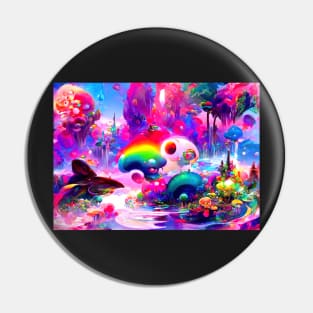 Color Globs | Rainbow Aquatica Pin