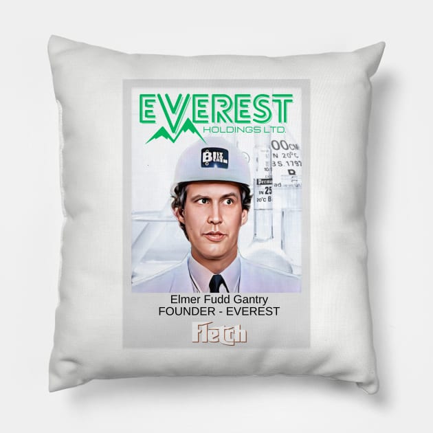 FLETCH - ELMER FUDD GANTRY Pillow by Simontology