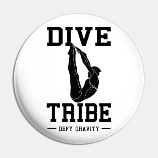 Womens Dive Tribe 2 Womens Springboard Platform Diver Pin