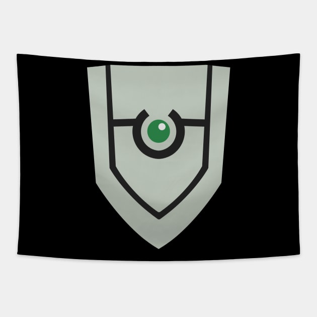 Small Shield Tapestry by lowpolyshirts