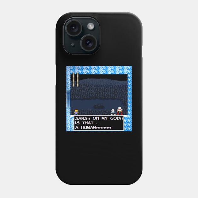 Undertale X Mega Man Phone Case by SuperSensei