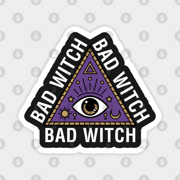 Bad Witch Magnet by CityNoir