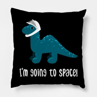 Space Dinosaur Pillow