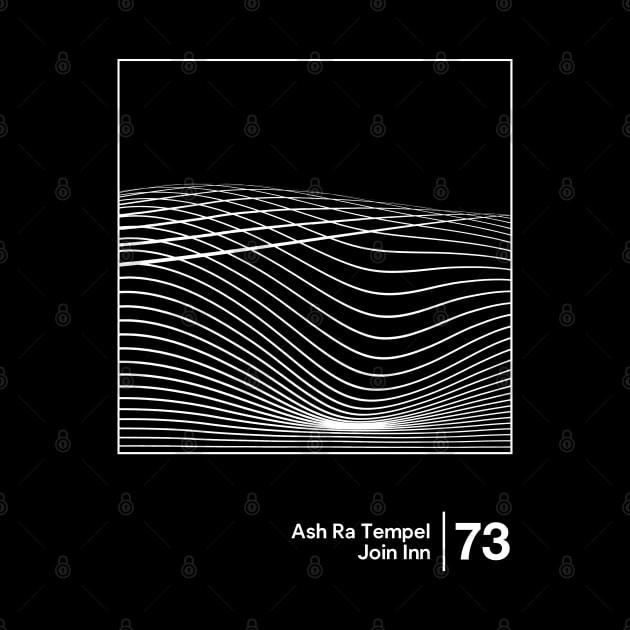 Ash Ra Tempel / Original Minimalist Graphic Design by saudade