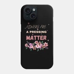 Flowers lover design gift for her who love floral design colorful flowers Phone Case