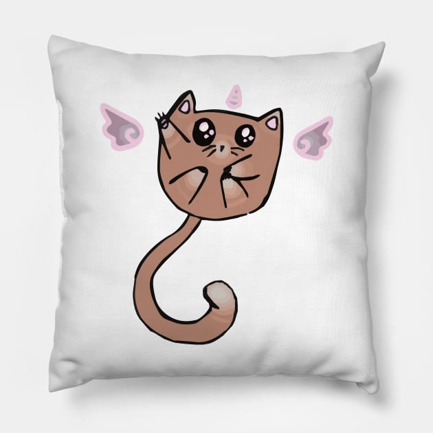 Kitty Pillow by NeuLivery