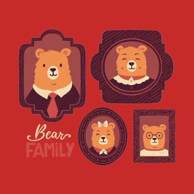 Bear Family by Tobe_Fonseca