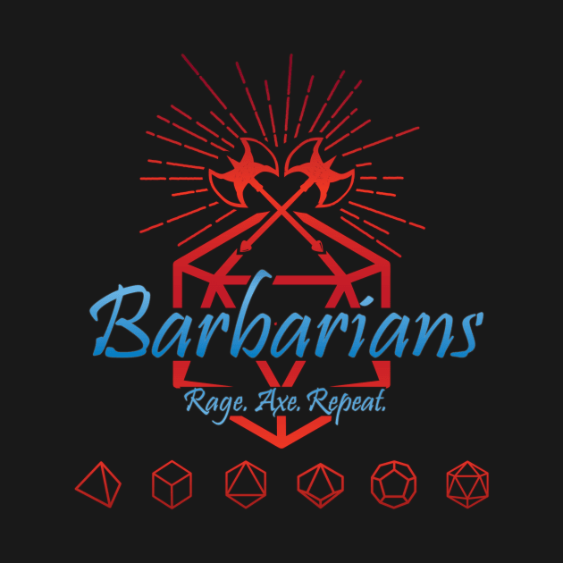 Barbarians - Rage Axe Repeat by PixelSamuel