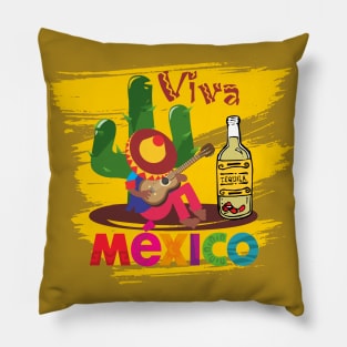 Viva Mexico Pillow