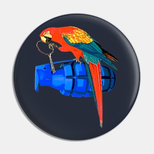 Bad Parrot Pin