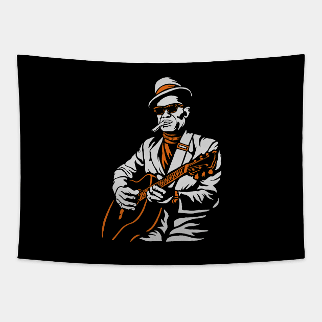 Bluesman Tapestry by TambuStore