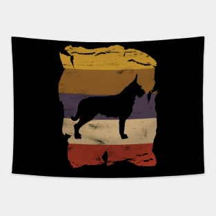 Berger Picard Distressed Vintage Retro Silhouette Tapestry